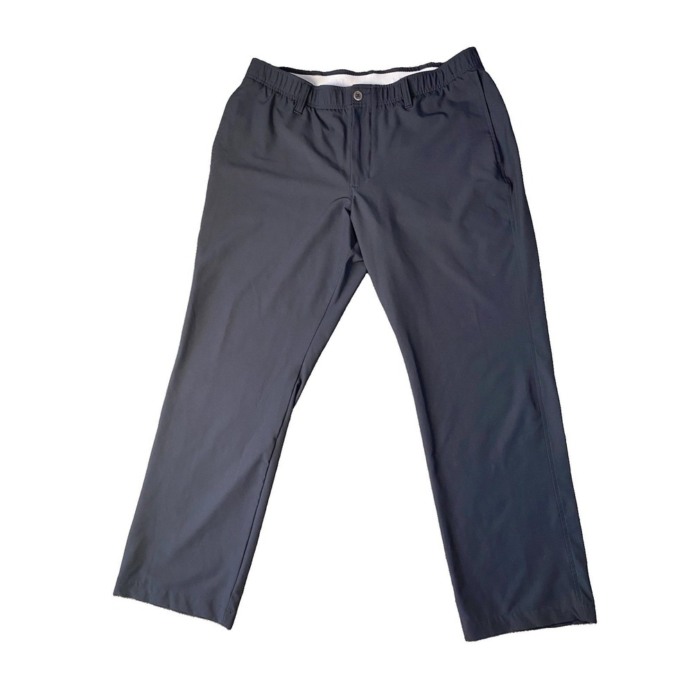 Under Armour Pants Mens 38x30 Black Golf Chino Stretch Performance Straight